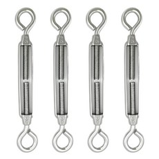 JG철물 (정품) 국산 고급형 고장력 던버클 턴버클 3/4(료고부) 20mm (4개입) 1묶음