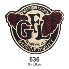 와펜 DIY 자수 패치 와펜모음 열부착식와펜, 4개, 와펜 패치 636번