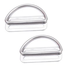 다이빙 D-하네스 벨트 스트랩 홀더 수상 스포츠 스노클링 서핑 BCD 탱크 실린더 가스 탱크 용 무게 벨트 홀더, 스테인레스 스틸, 은빛