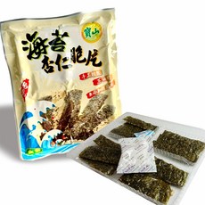 福友小鋪 海苔杏仁脆片32g，酥脆海苔與杏仁完美結合，獨立包裝方便攜帶, 32g, 1個