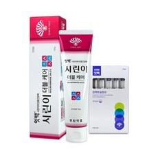 잇백 컴팩트 슬림모 칫솔 5개입/BOX + 잇백 시린이 더블케어치약 120g 잇백 칫솔 치약세트, 1개