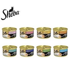 Sheba 貓咪金罐系列 85g/罐 貓罐頭 多種口味選擇 提供均衡營養 呵護愛貓健康, 1個, 香嫩雞絲