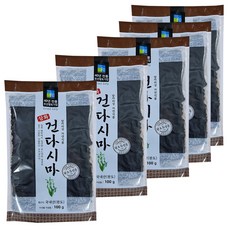 [삼화해조류]완도산 건다시마 100g 특산품 A등급원초 진한국물 무공해, 1개