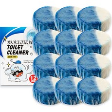 클린햇 찌꺼기 없는 변기 세정제 12개월 사용, 12개, 50g