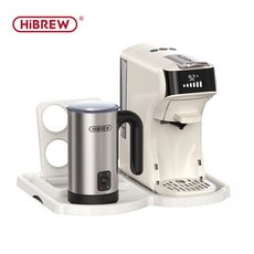 HiBREW 6in1 캡슐 커피 머신 핫콜드 멀티 에스프레소 카페테라 카푸치노 커피 메이커 Dolce Gusto Nespresso Powder H1B, [01] H1B M3A WH Tray, 10) H1B M1A WH Tray  UK, 1개