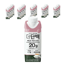 더단백 사무실 학교 음료수 실속팩 단백질 드링크 밀크티, 250ml, 1개