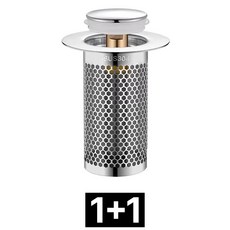 프렌티 세면대 욕조 거름망 머리카락 스텐거름망, 1세트