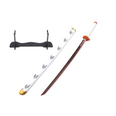 코스프레 검 일륜도 칼 목검 42종 75cm 104cm 거치대 포함, 14_렌코 쿄쥬A L-104cm KAL-L14, 1개