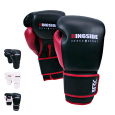 링사이드코리아 케나인 복싱글러브 / 스파링 MMA 격투기 킥복싱 권투 장갑, 레드/블랙(오르카레드), 1세트
