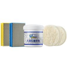 石再亮 大理石 重度霧白除汙拋光組, 1套