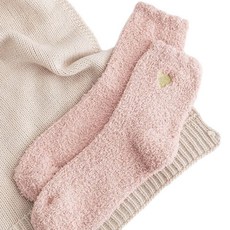 와니니 무지 털 수면양말 무압박