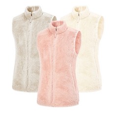 콜핑 여성 겨울 등산 보아 플리스 기본 보온 후리스 조끼 KSC077SV0W