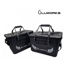 루웍스 LWT-150 다용도 밑밥통 블랙 40 삐꾸통 마끼통, 블랙40, 1개