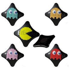 BibUp 마그네틱 레이스 빕 고정 시스템 (Cap America), 스몰, 팩맨 에디션