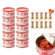 중국식품 good luck 표고고추 매운장 양념장 비빔국수 비빔밥 장 (핫소스 봉지 증정), 20개, 80g