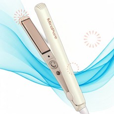 MiroPure 판 고데기 1인치 플랫 아이언 헤어 스트레이트너 30초 빠른 가열 DT