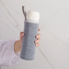 물병주머니 텀블러 가방 보온병 파우치 보온 커버, 블랙