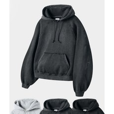 디미트리블랙 [크롭선택] ASI 포시즌 에센셜 스웻 후드 티셔츠_ 366321