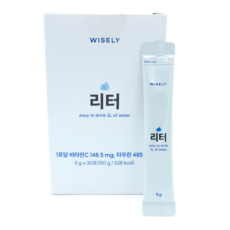 무설탕 무카페인 수분충전 리터30포