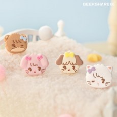 닌텐도 스위치 조이콘 스틱커버 긱쉐어 Mikko 미코 정품, 1개