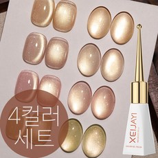 더로만 메이 마그네틱 자석젤 4컬러 세트 +자석 증정, no161 골드글리터, 40g, 1개