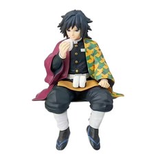 귀멸의 칼날 자동차 피규어 차량 대쉬보드 네비 모니터 장식 귀여운 캐릭터 꾸미기 용품, 토미오카 기유, 1개