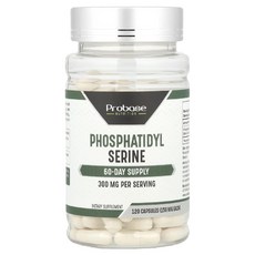 프로베이스 뉴트리션 포스파티딜 세린 캡슐 120정(캡슐 1정당 150mg) PBA-69063, 1개, 120정