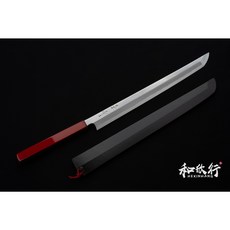 和欣行 馬場刃物 景清 白一鋼 本霞 先丸蛸引 300mm - 日本職人刀具, 1個