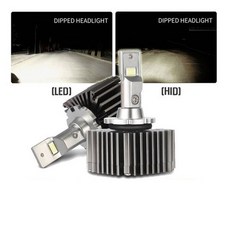 D1S D8S 순정교체형 LED 전조등 헤드라이트 램프, 1세트