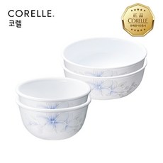 코렐 보라꽃 한국형밥공기2P + 국대접2P, 혼합, 밥공기2P + 국대접2P, 1세트
