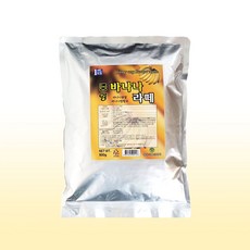 중앙 바나나라떼 900g 자판기 믹스 딸기 분말 파우더, 1개, 1개, 1개입