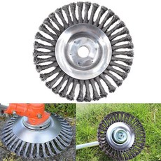 예초기날 원형톱날 스틸와이어 체인날 예초기톱날, 1개