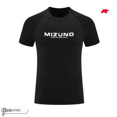 美津濃 短袖T恤，透氣舒適，運動速幹面料，冰涼透氣 7053MI09