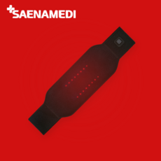 새나메디 근적외선 멀티 찜질기 허리 온열 어깨 복부 갈비뼈 배 전기 무릎