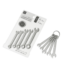 휴대용 미니 스패너 콤비렌치 5p, 1세트