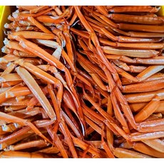 (오늘의수산물)홍게 다리만 자숙후 1kg 다리살빼먹기(90~150개), 1개, 홍게다리살1kg