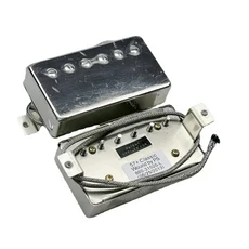 알니코 2 험버커 픽업 세트(클래식 57 & 57+) – 일렉트릭 기타용 50mm 간격 따뜻한 빈티지 사운드", 02 57 Nickel 1C