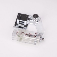 家用多功能縫紉機可調式包邊器壓腳 5-20mm滾邊器, 包邊壓腳*1個