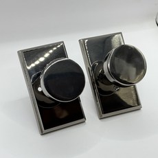 아이그루트 안심도어락 방문손잡이 원형손잡이 무광 문고리 도어문고리 방문레버 교체 VIVA 407, 1개, EB