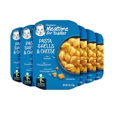 거버 이유식 밀타임 포 토들러 파스타쉘 앤 치즈 Gerber Mealtime for Toddler Pasta Shells, 1개, 170g
