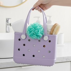 벤디크 마카롱 실내 EVA 목욕 수영가방, 라일락