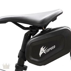 싯포스트 하단 장착 지퍼 개폐 공구 수납 소형 파우치 하드 케이스 타입, 1개, 상세페이지 참조