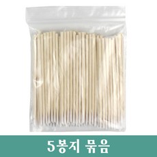 아몬드영 다용도 이쑤시개 뾰족 면봉, 100개입, 5개