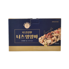 김규흔 한과 더 건강한 너츠 영양바 40개, 25g