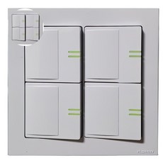 교체 표준 전기 전등 스위치 4구 조명 시공 설치 공사 똑딱이 벽스위치 커버, 본상품