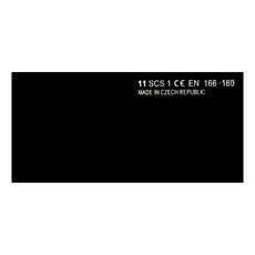 울렉트로 용접면 흑유리 11호 백유리 1장 포함 체코산 용접면 차광 카트리지, 1개