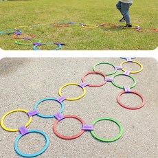 유아 운동회 야외놀이 징검다리 체육교구 공동육아 어린이 체력키우기 협동심