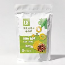 CKT 煙燻燒烤味苦瓜脆（60g）休閒果乾&零食&蔬果脆片&全素&素食 真空低溫乾燥製成, 1個, 60g