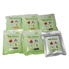 루화 플로라 실크 헤나 파우더 염색약 100g, 1개, [Natural]네추럴(투명)