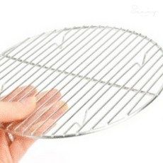 돈까스전문점용 원형 스텐 튀김망 1호, 상세페이지 참조, 1개